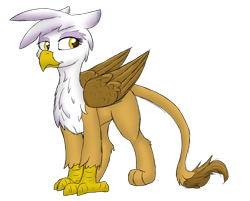 Size: 4972x3999 | Tagged: safe, artist:pzkratzer, imported from derpibooru, gilda, griffon, simple background, solo, transparent background