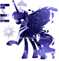 Size: 1360x1404 | Tagged: safe, artist:existencecosmos188, imported from derpibooru, oc, oc only, alicorn, pony, alicorn oc, deviantart watermark, ethereal mane, horn, male, obtrusive watermark, raised hoof, simple background, solo, stallion, starry mane, transparent background, watermark, wings