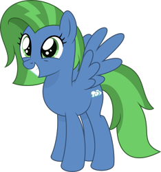 Size: 1777x1896 | Tagged: safe, artist:thatusualguy06, derpibooru exclusive, imported from derpibooru, oc, oc only, oc:sky cleaner, pegasus, pony, derpibooru community collaboration, .svg available, 2023 community collab, base used, big grin, female, grin, gritted teeth, mare, simple background, smiling, solo, spread wings, svg, teeth, transparent background, vector, wings