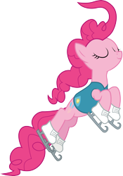 Size: 3000x4285 | Tagged: safe, artist:cloudy glow, imported from derpibooru, pinkie pie, winter wrap up, .ai available, simple background, solo, transparent background, vector