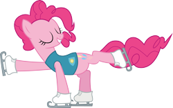 Size: 4816x3000 | Tagged: safe, artist:cloudy glow, imported from derpibooru, pinkie pie, winter wrap up, .ai available, simple background, solo, transparent background, vector