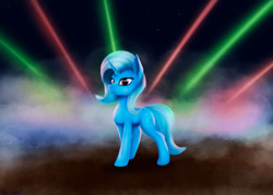 Size: 1024x735 | Tagged: safe, artist:pony-stark, imported from derpibooru, trixie, pony, unicorn, female, fog, mare