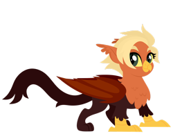 Size: 1920x1516 | Tagged: safe, artist:kabuvee, imported from derpibooru, oc, griffon, bat wings, female, simple background, solo, transparent background, wings