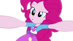 Size: 1920x1080 | Tagged: safe, edit, edited screencap, imported from derpibooru, screencap, pinkie pie, equestria girls, mirror magic, spoiler:eqg specials, background removed, female, not a vector, simple background, solo, transparent background