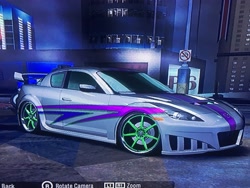 Size: 4032x3024 | Tagged: safe, artist:carlos324, imported from derpibooru, sweetie belle, car, game screencap, mazda, mazda rx8, need for speed, need for speed carbon, video game