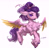 Size: 2500x2552 | Tagged: safe, artist:makkah, imported from derpibooru, oc, oc only, oc:pearl, pegasus, pony, chest fluff, colored wings, colored wingtips, ear fluff, female, mare, offspring, parent:flash sentry, parent:twilight sparkle, parents:flashlight, signature, simple background, solo, spread wings, unshorn fetlocks, white background, wings