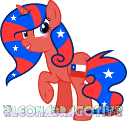 Size: 900x858 | Tagged: safe, artist:jxst-bleo, imported from derpibooru, pony, chile, nation ponies, ponified, simple background, solo, transparent background