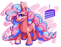 Size: 1800x1400 | Tagged: safe, artist:tuppkam1, imported from derpibooru, pinkie pie, pony, alternate design, simple background, solo, transparent background