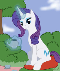 Size: 600x704 | Tagged: safe, artist:ask--luna-and-rarity, imported from derpibooru, rarity, pony, unicorn, series:arc 1, solo