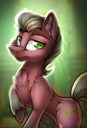 Size: 2247x3300 | Tagged: safe, artist:mychelle, imported from derpibooru, sprout cloverleaf, earth pony, pony, g5, my little pony: a new generation, solo