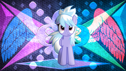 Size: 3840x2160 | Tagged: safe, artist:artpwny, artist:laszlvfx, edit, imported from derpibooru, cloudchaser, pony, solo, wallpaper, wallpaper edit