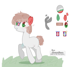 Size: 1280x1201 | Tagged: safe, artist:miamecacete12, imported from derpibooru, pony, italy, italy impire, nation ponies, ponified, reference sheet, solo