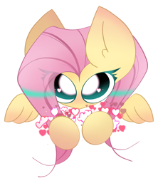 Size: 2000x2250 | Tagged: safe, artist:miryelis, imported from derpibooru, fluttershy, pegasus, pony, blushing, cute, ear fluff, emoji, female, heart, heart eyes, hearts and hooves day, holiday, long hair, long mane, looking at you, mare, simple background, solo, valentine, valentine's day, white background, wingding eyes, wings