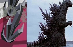 Size: 960x625 | Tagged: safe, imported from derpibooru, kaiju, crystal, godzilla, godzilla (series)