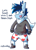 Size: 886x1221 | Tagged: safe, artist:nehmkey, imported from derpibooru, oc, oc:snuggle sparkle pony, anthro, pegasus, plantigrade anthro, clothes, dialogue, male, simple background, solo, stallion, underwear, white background