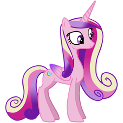 Size: 8000x8000 | Tagged: safe, artist:laszlvfx, imported from derpibooru, princess cadance, pony, absurd resolution, missing accessory, simple background, solo, transparent background, vector