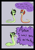 Size: 1000x1414 | Tagged: safe, artist:happy harvey, imported from derpibooru, twist, oc, oc:filly anon, original species, snake, snake pony, 2 panel comic, bully, bullying, colored pupils, comic, dialogue, female, filly, filly pred, filly prey, glasses, implied twilight sparkle, king snake, looking up, oral vore, phone drawing, same size vore, species swap, vore, yelling