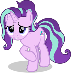 Size: 5126x5290 | Tagged: safe, artist:thatusualguy06, imported from ponybooru, luster dawn, starlight glimmer, pony, unicorn, .svg available, female, mare, ponybooru exclusive, recolor, simple background, svg, transparent background, vector