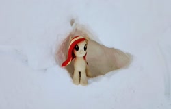 Size: 2048x1305 | Tagged: safe, imported from derpibooru, photographer:pakapaka1993, oc, oc only, oc:poniko, earth pony, pony, earth pony oc, irl, japan, photo, plushie, snow, winter