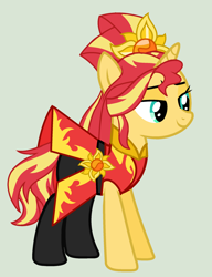 Size: 1736x2264 | Tagged: safe, artist:yulianapie26, imported from derpibooru, sunset shimmer, pony, unicorn, equestria girls, legend of everfree, base used, clothes, crystal guardian, dress, equestria girls outfit, eyelashes, female, mare, simple background, solo