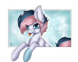 Size: 2738x2190 | Tagged: safe, artist:maneblue, imported from derpibooru, oc, oc only, earth pony, pony, :p, earth pony oc, eyelashes, female, mare, paw prints, simple background, solo, tongue out, transparent background