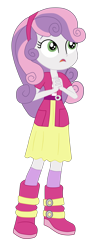 Size: 1900x4913 | Tagged: safe, artist:gmaplay, imported from derpibooru, sweetie belle, equestria girls, equestria girls series, happily ever after party, boots, clothes, cute, shoes, simple background, skirt, solo, transparent background