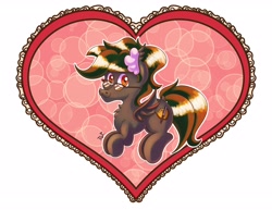 Size: 3500x2700 | Tagged: safe, artist:draconightmarenight, imported from derpibooru, oc, oc:draco night, bat pony, pony, bat pony oc, bat wings, cel shading, hearts and hooves day, holiday, shading, sticker, valentine's day, wings, ych example, your character here