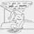 Size: 930x954 | Tagged: safe, artist:dotkwa, imported from derpibooru, trixie, pony, unicorn, bacon, date, egg (food), eyes closed, female, food, fried egg, grayscale, mare, meat, monochrome, open mouth, ponies eating meat, sitting, solo, speech bubble, talking to viewer