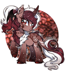 Size: 2464x2706 | Tagged: safe, artist:helithusvy, imported from derpibooru, oc, oc only, oc:coffee mousse, pony, base used, horn, simple background, solo