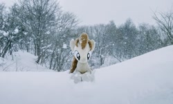 Size: 1024x615 | Tagged: safe, imported from derpibooru, photographer:pakapaka1993, pony, irl, japan, photo, plushie, snow, snowfall, solo, winter
