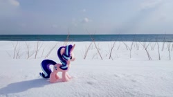 Size: 2048x1150 | Tagged: safe, imported from derpibooru, photographer:pakapaka1993, starlight glimmer, pony, unicorn, irl, japan, photo, plushie, snow, solo, winter