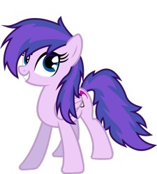 Size: 2322x2582 | Tagged: safe, artist:maomao27, imported from derpibooru, oc, oc only, oc:purple roselyn, pegasus, pony, female, high res, mare, simple background, solo, transparent background, vector