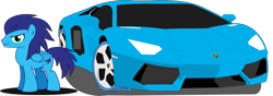 Size: 1280x448 | Tagged: safe, artist:sonicstreak5344, imported from derpibooru, oc, oc only, pegasus, acceleracers, car, hot wheels, hot wheels acceleracers, lamborghini, lamborghini aventador, male, need for speed, simple background, solo, sonic the hedgehog, sonic the hedgehog (series), stallion, transparent background