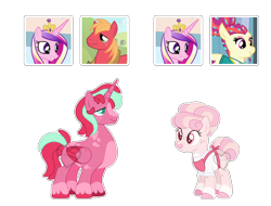 Size: 1144x871 | Tagged: safe, artist:disformed, imported from derpibooru, big macintosh, princess cadance, torch song, oc, alicorn, earth pony, pony, alicorn oc, base used, earth pony oc, horn, magical lesbian spawn, offspring, parent:big macintosh, parent:princess cadance, parent:torch song, parents:cadmac, screencap reference, simple background, transparent background, unshorn fetlocks, wings