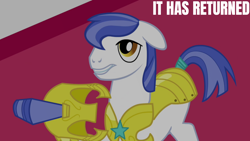 Size: 1920x1080 | Tagged: safe, edit, edited screencap, editor:quoterific, imported from derpibooru, screencap, earth pony, pony, season 3, the crystal empire, floppy ears, male, royal guard, solo, stallion