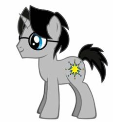 Size: 518x557 | Tagged: safe, artist:phoenixrk49, imported from derpibooru, oc, oc only, pony, unicorn, glasses, horn, simple background, solo, unicorn oc, white background