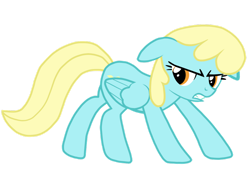 Size: 1280x915 | Tagged: safe, artist:onebigbarbarian, imported from derpibooru, sassaflash, pegasus, pony, female, floppy ears, mare, simple background, solo, transparent background