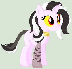 Size: 391x375 | Tagged: safe, artist:yulianapie26, imported from derpibooru, oc, oc only, pony, unicorn, base used, eyelashes, horn, interspecies offspring, offspring, parent:discord, parent:starlight glimmer, parents:starcord, solo, unicorn oc