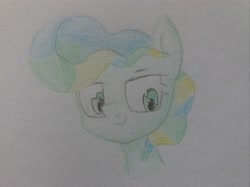 Size: 3697x2772 | Tagged: safe, artist:cherro, imported from derpibooru, vapor trail, pony, female, g4, g4 to g4.5, g4.5, solo, traditional art
