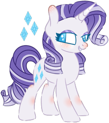 Size: 1221x1377 | Tagged: safe, artist:maximumpiracy, imported from derpibooru, rarity, pony, unicorn, base used, blushing, eyelashes, female, grin, makeup, mare, simple background, smiling, solo, transparent background