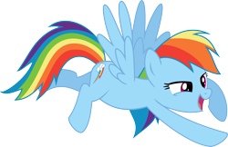 Size: 1671x1081 | Tagged: safe, artist:superanimefanart, imported from derpibooru, rainbow dash, pegasus, pony, female, mare, simple background, solo, transparent background, vector