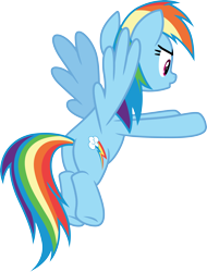 Size: 3000x3954 | Tagged: safe, artist:cloudy glow, imported from derpibooru, rainbow dash, the end in friend, .ai available, simple background, solo, transparent background, vector