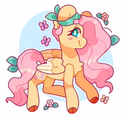 Size: 2300x2200 | Tagged: safe, artist:cocopudu, imported from derpibooru, fluttershy, butterfly, pegasus, pony, chest fluff, cloven hooves, cute, female, mare, shyabetes, smiling, solo, white pupils