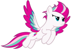 Size: 3500x2470 | Tagged: safe, artist:strategypony, imported from derpibooru, zipp storm, pegasus, pony, female, flying, g4, g5, g5 to g4, mare, my little pony: a new generation, simple background, smiling, solo, transparent background, wings