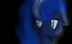 Size: 810x500 | Tagged: safe, artist:zoefrancesva, imported from derpibooru, princess luna, pony, female, sad, solo