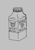 Size: 182x259 | Tagged: safe, artist:firecracker, lyra heartstrings, pony, unicorn, aggie.io, breast milk, female, lowres, mare, milk carton, monochrome, simple background, smiling