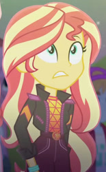 Size: 816x1318 | Tagged: safe, imported from derpibooru, screencap, sunset shimmer, equestria girls, equestria girls series, the last drop, spoiler:eqg series (season 2), cropped, solo focus