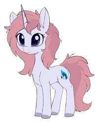 Size: 1710x2046 | Tagged: safe, artist:dusthiel, imported from derpibooru, oc, oc only, pony, unicorn, chest fluff, colored hooves, female, full body, hooves, horn, mare, simple background, solo, standing, tail, three quarter view, transparent background, two toned mane, two toned tail, unicorn oc
