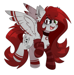 Size: 1813x1841 | Tagged: safe, artist:star-theft, imported from derpibooru, oc, pegasus, pony, clothes, female, mare, simple background, socks, solo, striped socks, transparent background