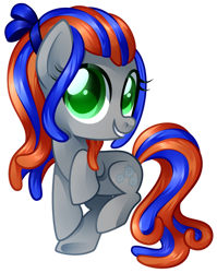 Size: 900x1128 | Tagged: safe, artist:xnightmelody, imported from derpibooru, oc, oc only, earth pony, pony, chibi, commission, dreadlocks, earth pony oc, female, simple background, solo, transparent background